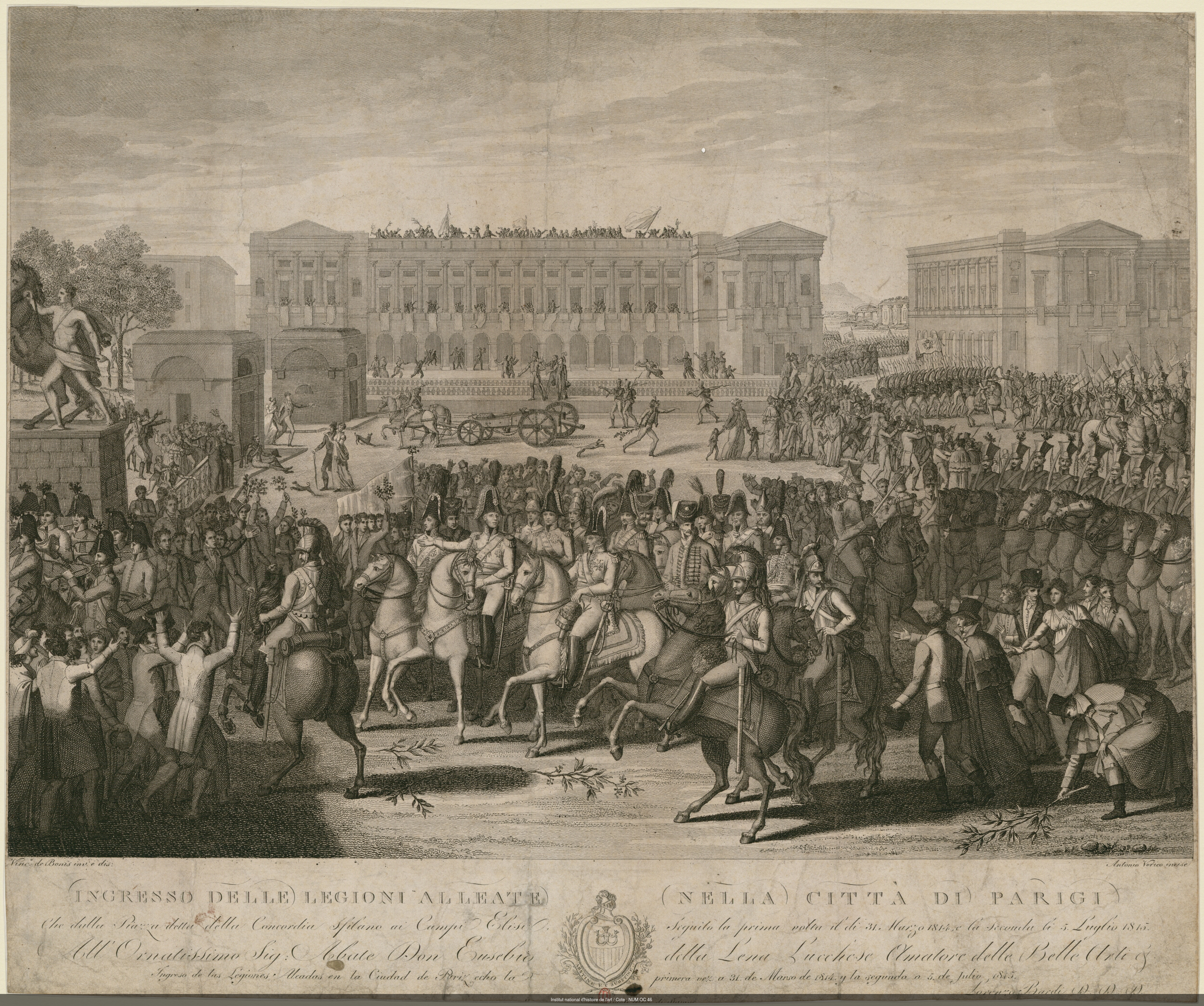 Entrée des Alliés dans Paris, 1815