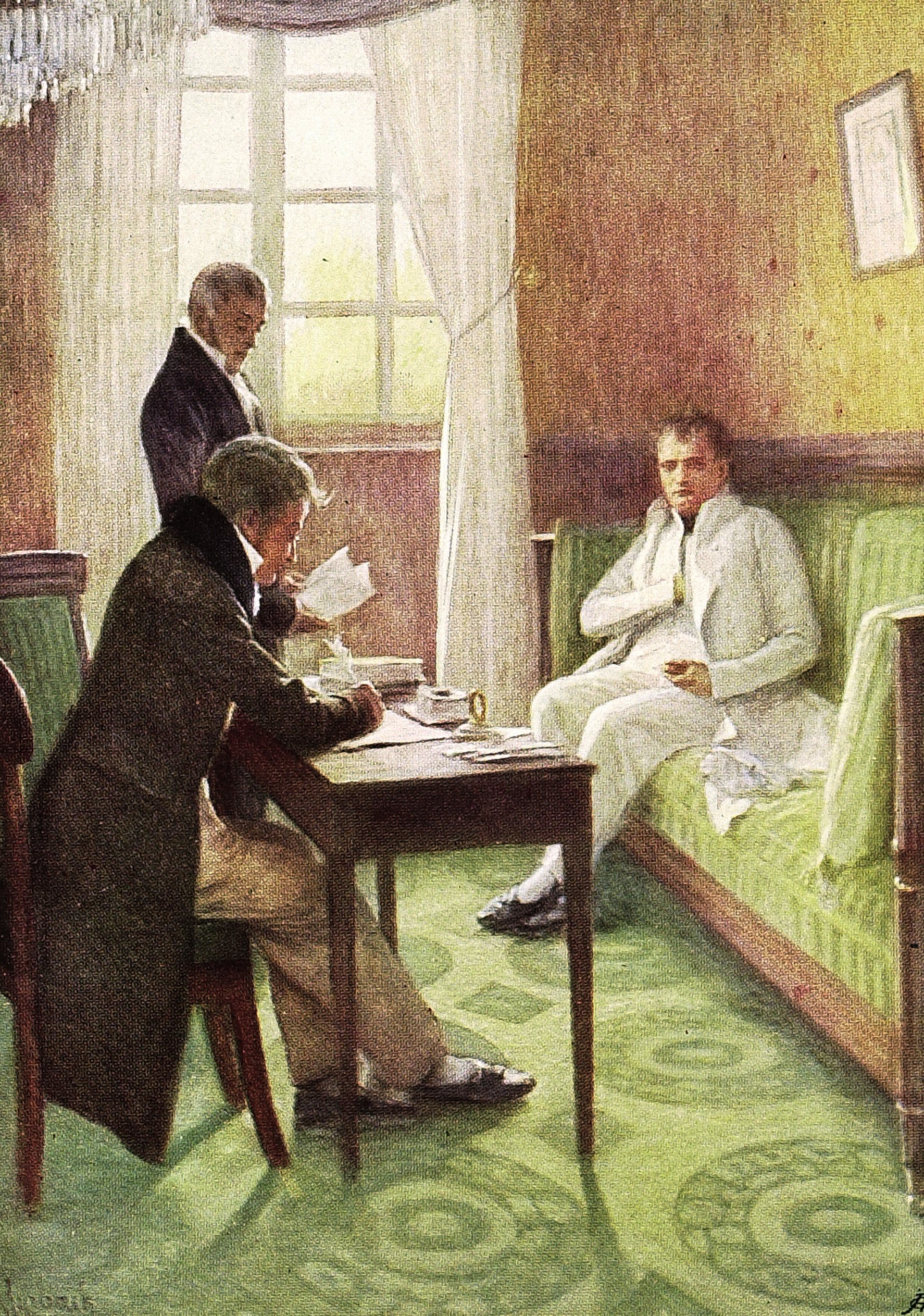 Napoléon dictant ses mémoires