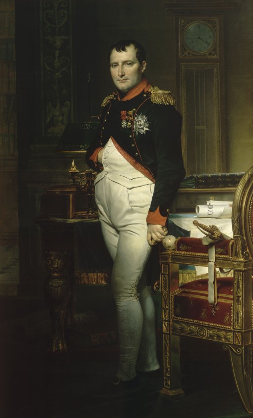 Napoléon dans son cabinet de travail par David